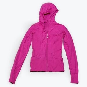 Lululemon Athletica Vibrant Pink Hooded Jacket